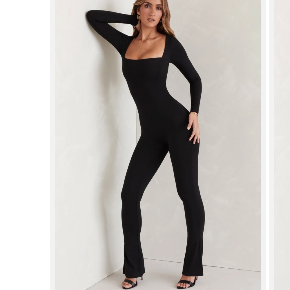 Jett Long Sleeve Jumpsuit Oh Polly
